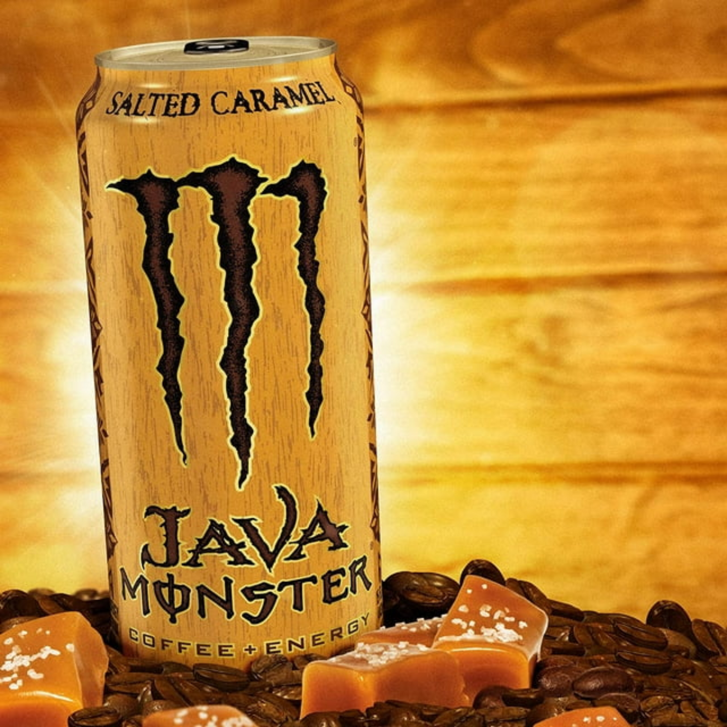 Java Monster Salted Caramel, Coffee + Energy, 15 fl oz 12 Cans