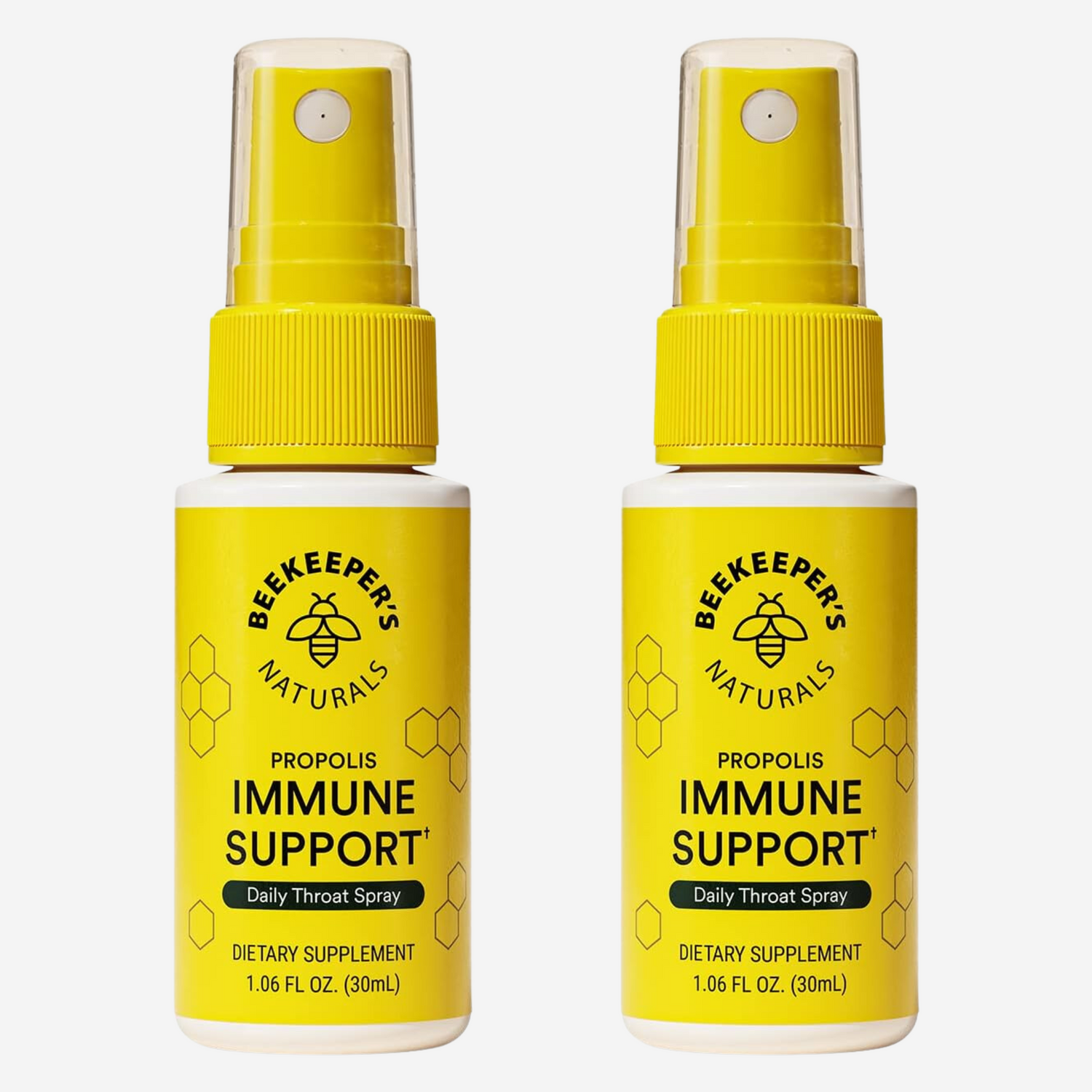 Beekeeper's Naturals Propolis Throat Spray, Natural Immune Support & Sore Throat Relief