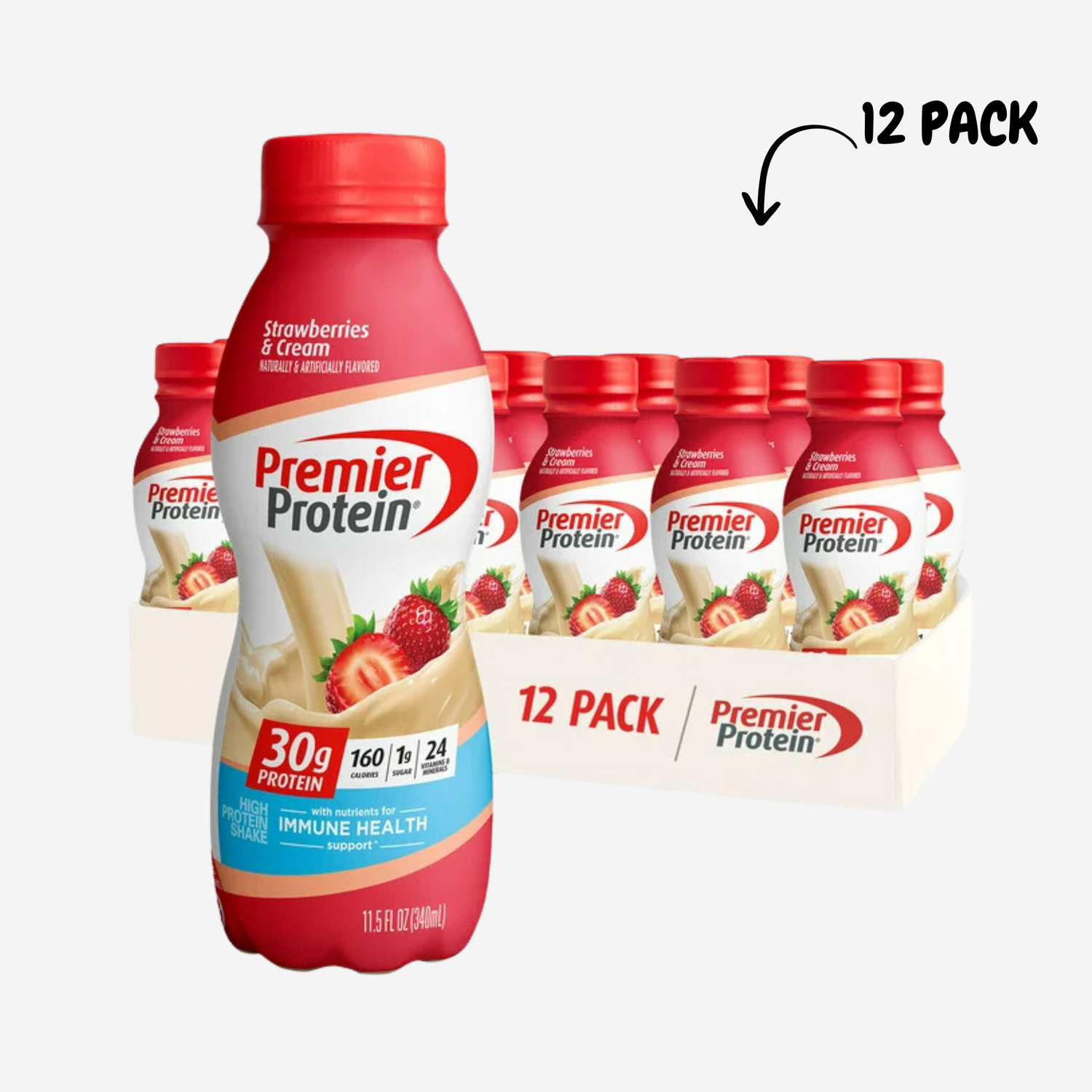 Premier Protein Shake, 30g Protein, 11.5 Fl oz, 12 Count
