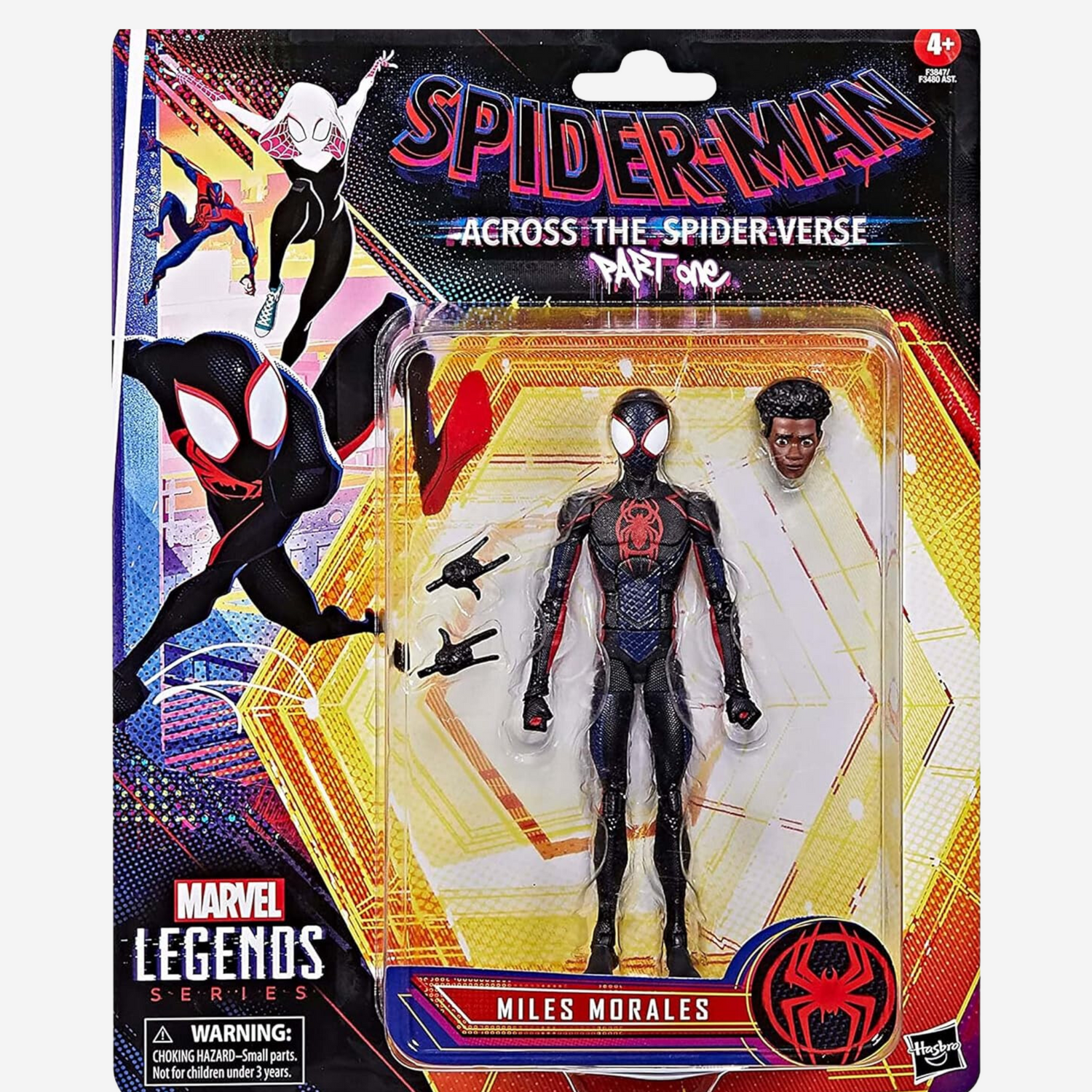 Marvel Legends Series Spider-Man: Across The Spider 6-inch Action Figure Toy, 3 Accessories