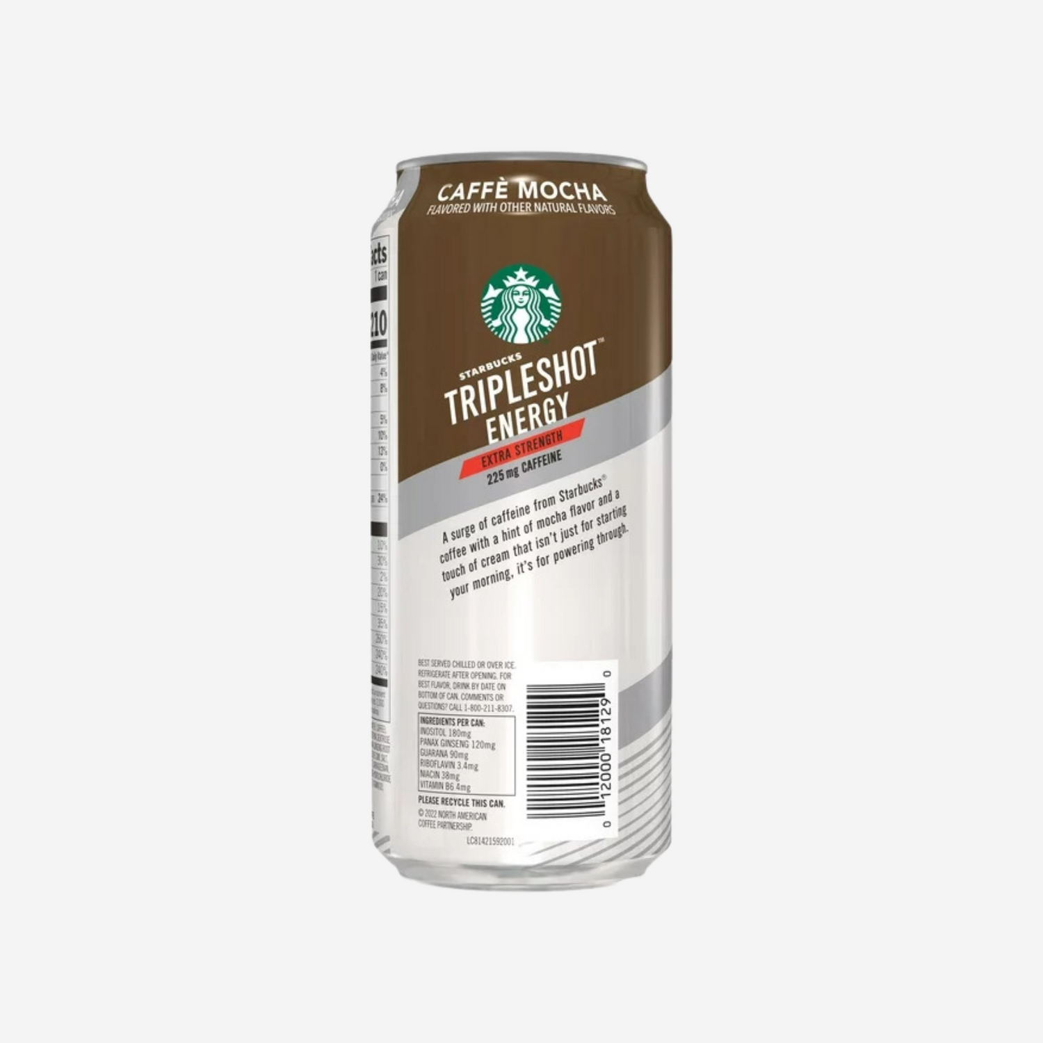 Starbucks Tripleshot Energy Mocha Extra Strength Coffee Energy Drink, 15 fl oz Can
