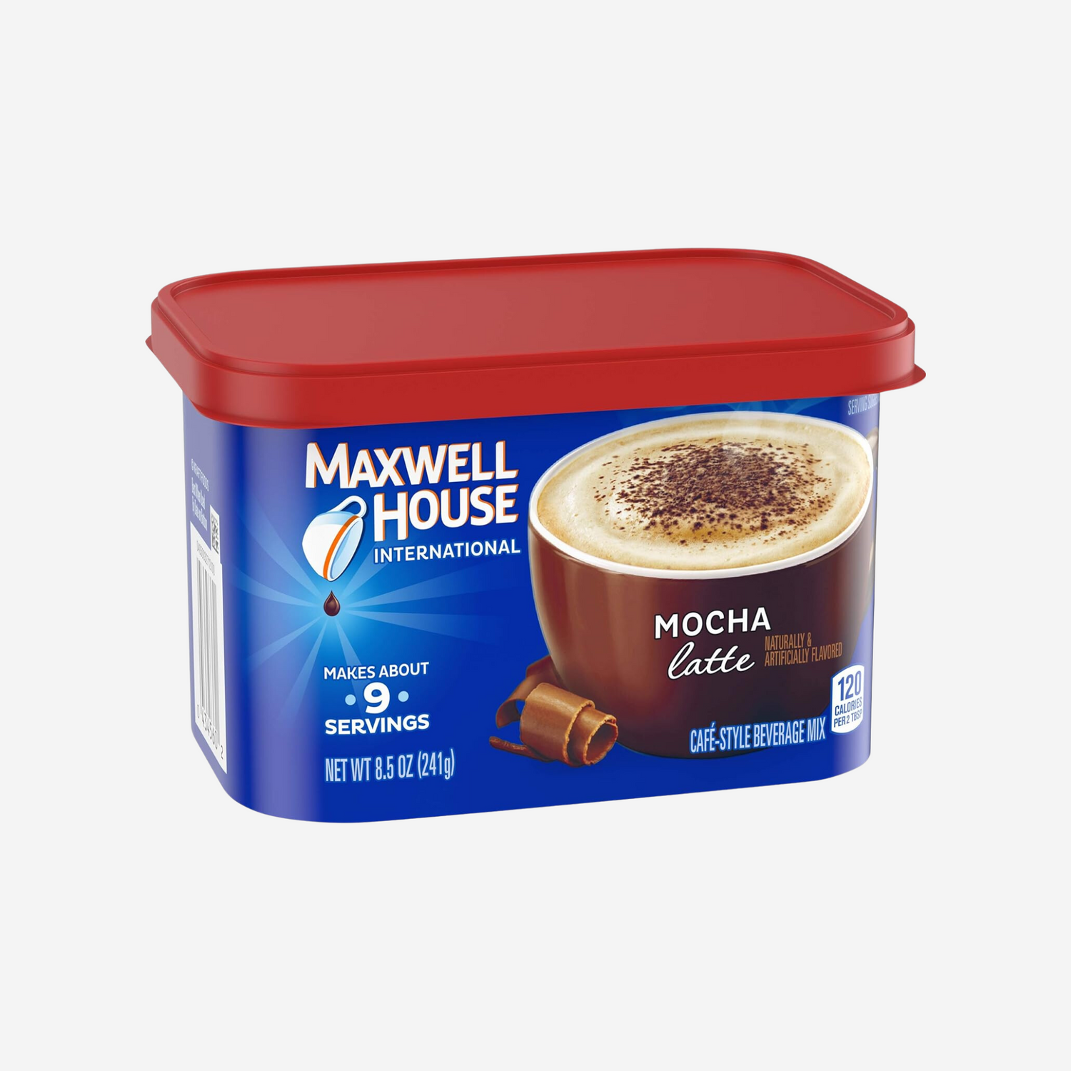 Maxwell House International Coffee Mocha Latte, 8.5 Ounce (Pack of 8)