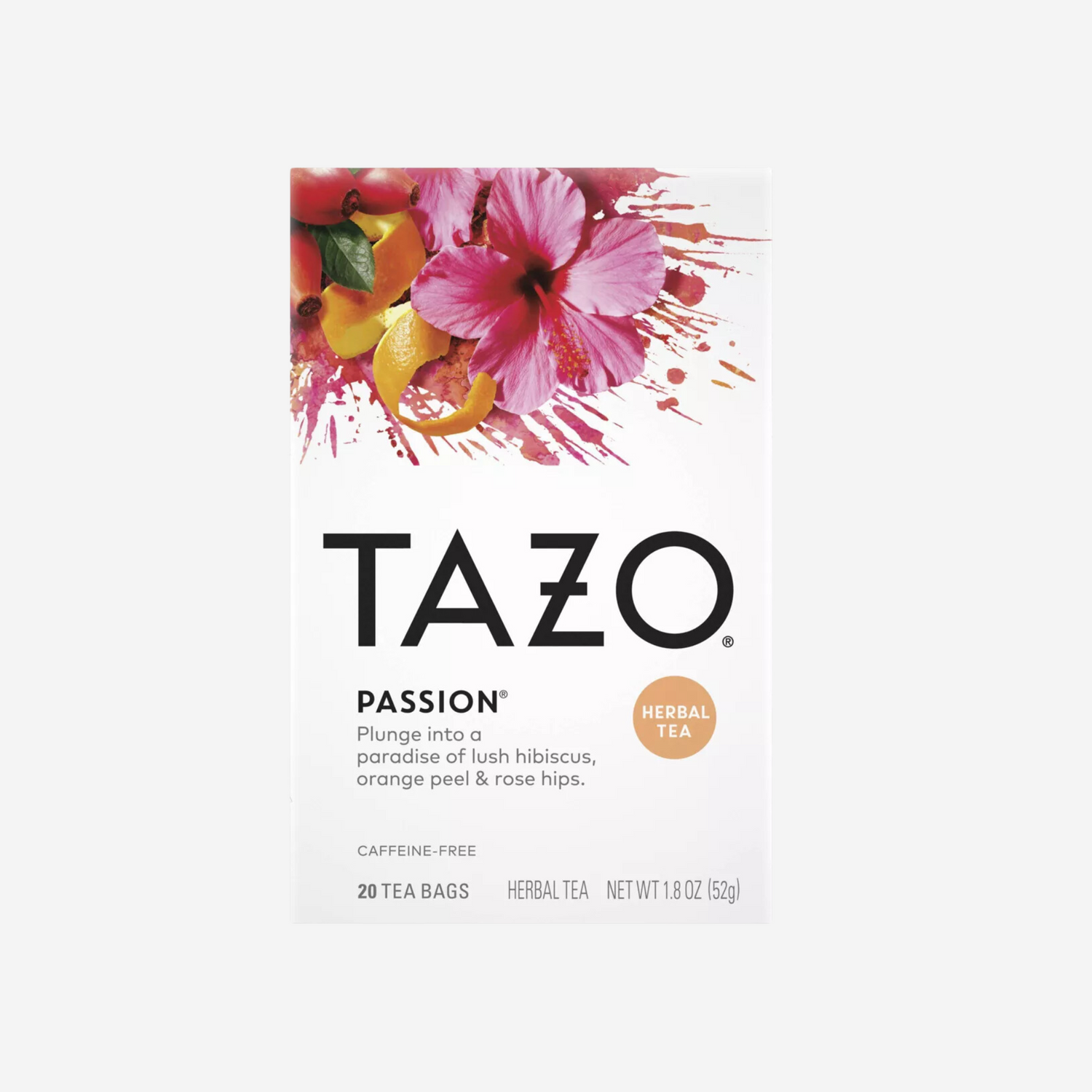 Tazo Passion Herbal Tea - 20ct