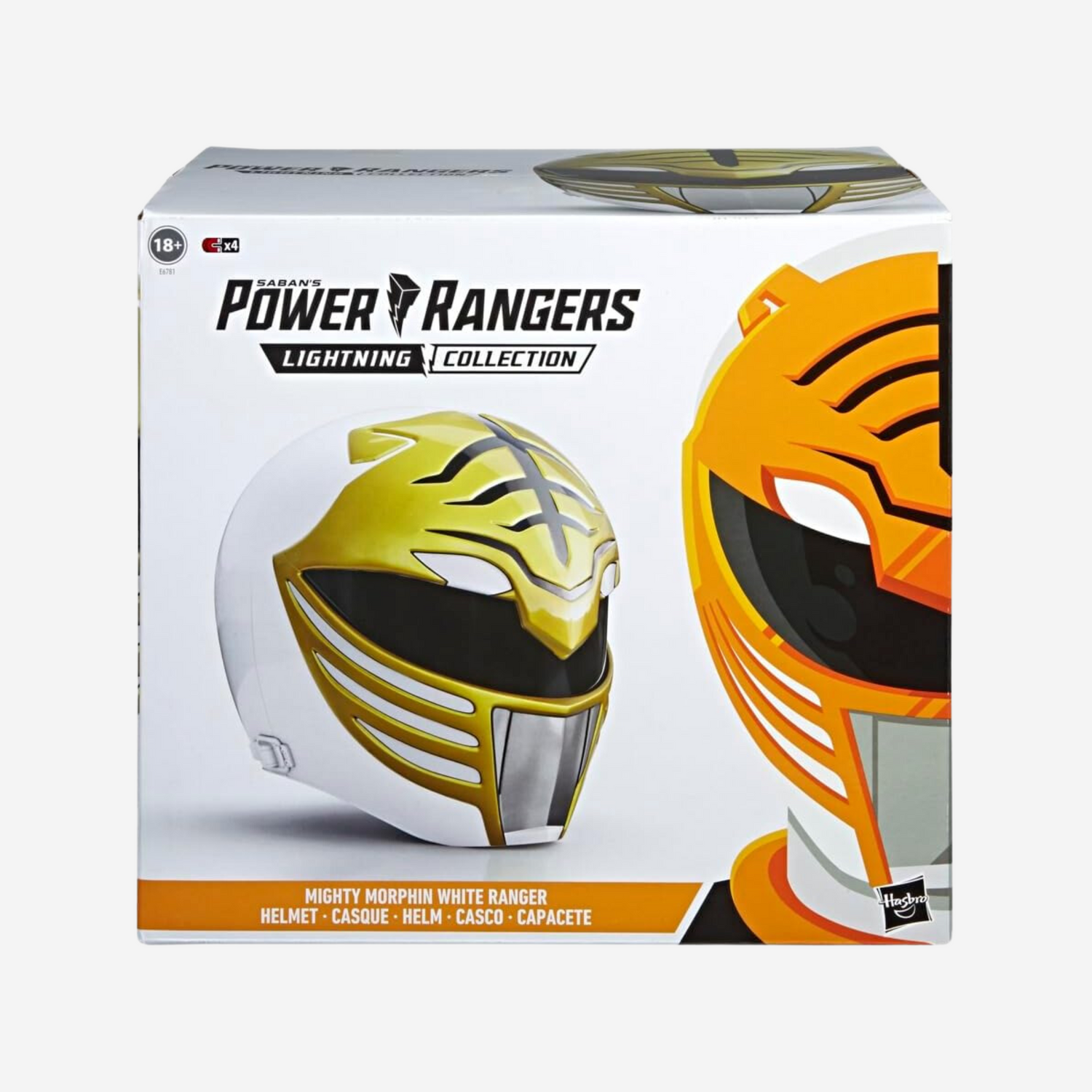 Power Rangers Lightning Collection Mighty Morphin White Ranger Premium
