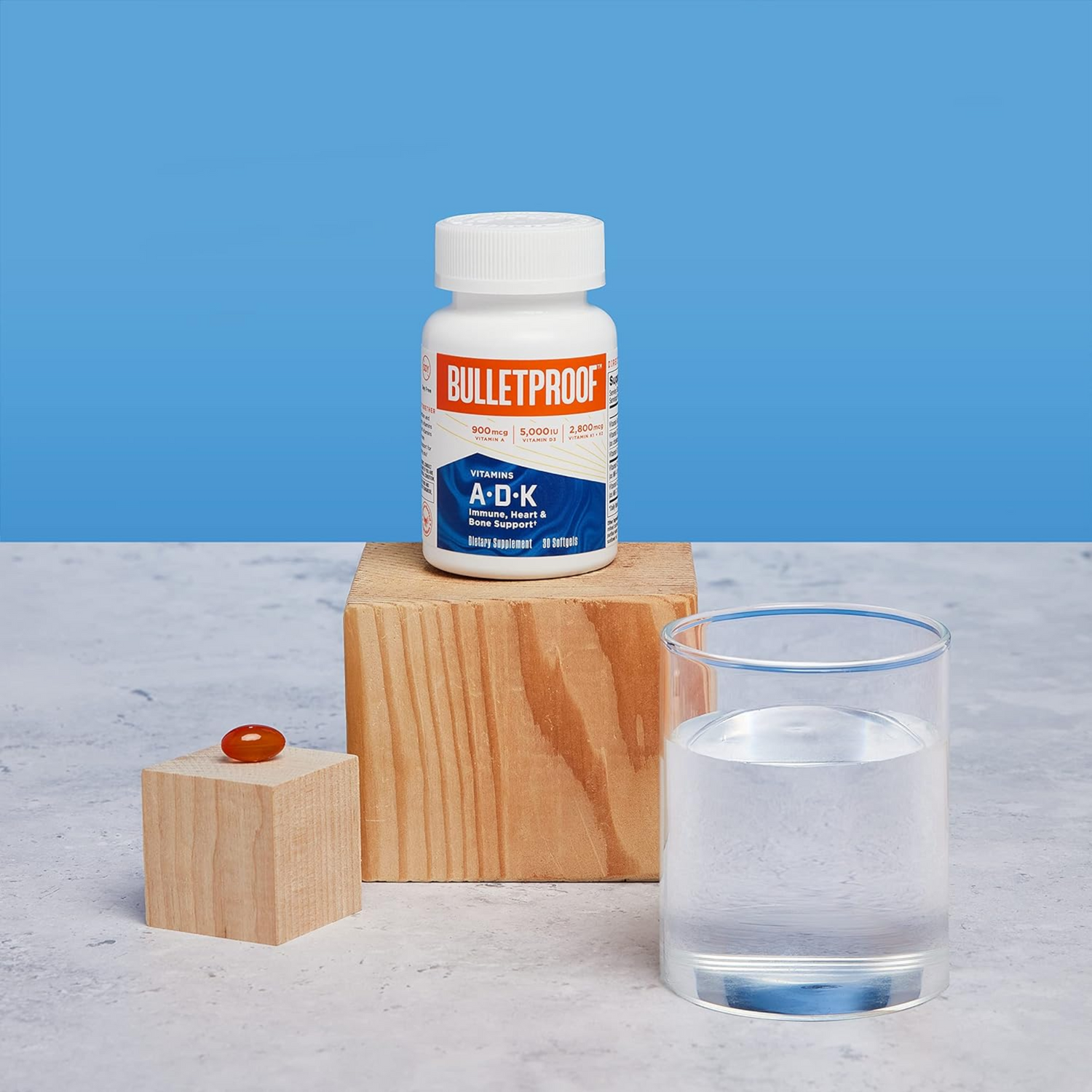 Bulletproof Vitamins A-D-K, 30 CT