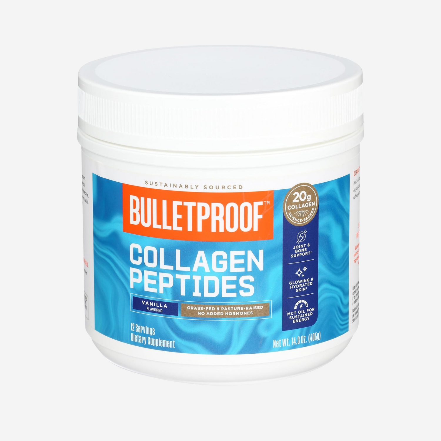 Bulletproof Vanilla Collagen Protein Powder, 14.3 OZ