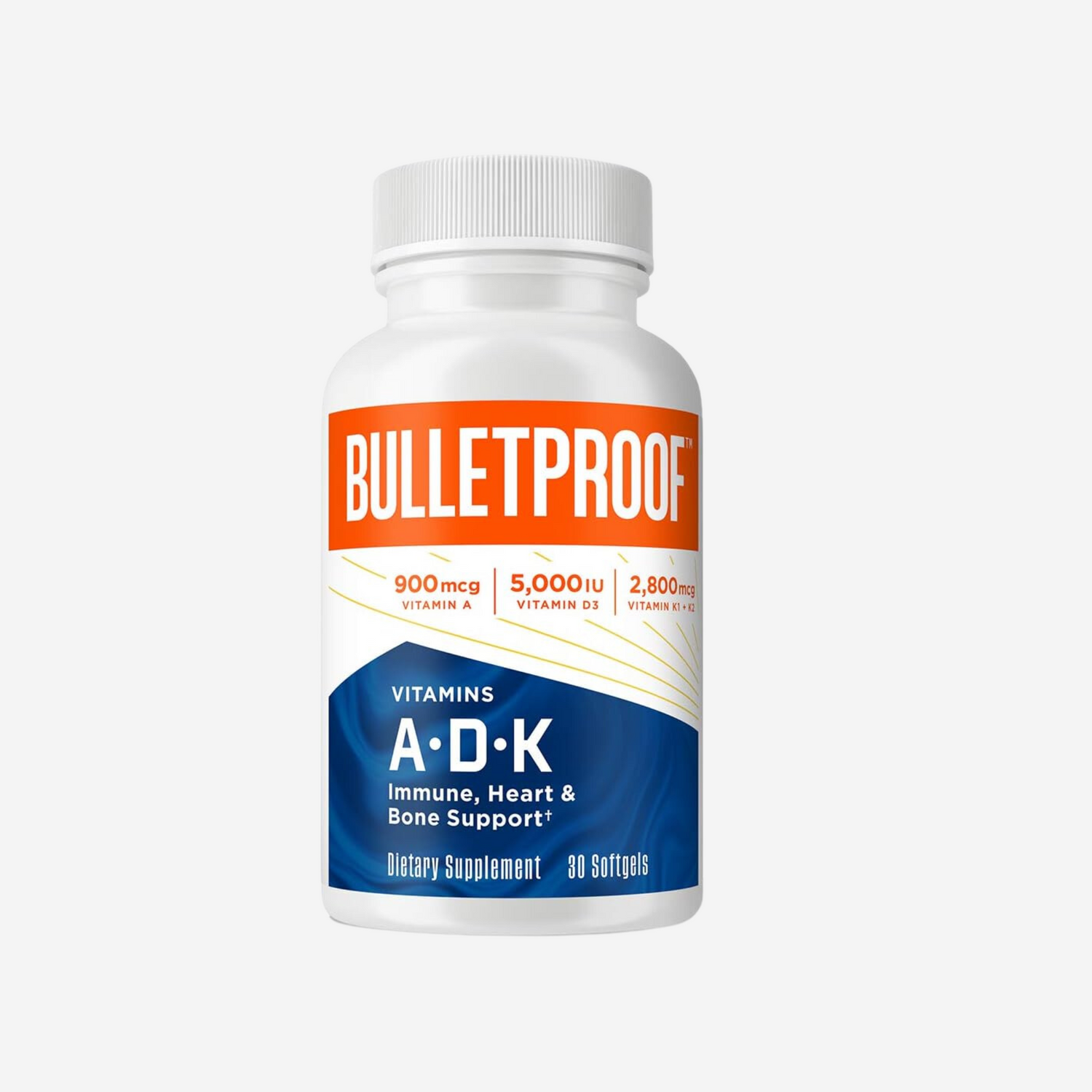 Bulletproof Vitamins A-D-K, 30 CT