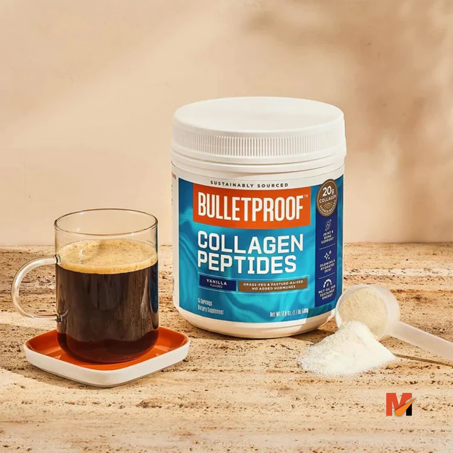 Bulletproof Vanilla Collagen Protein Powder, 14.3 OZ