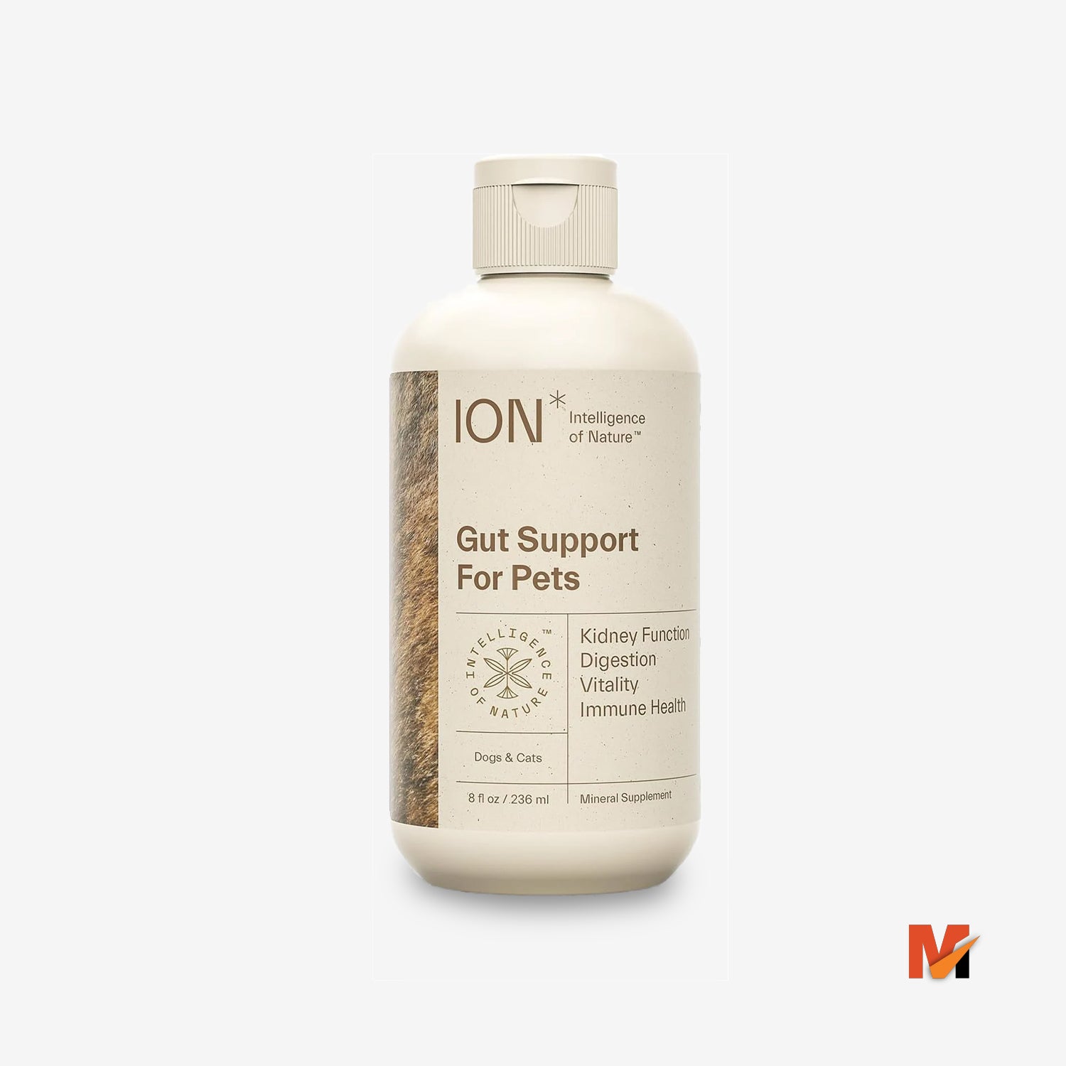 ION Intelligence Pets Gut Health Support to Strengthens Digestion 8 Ounce