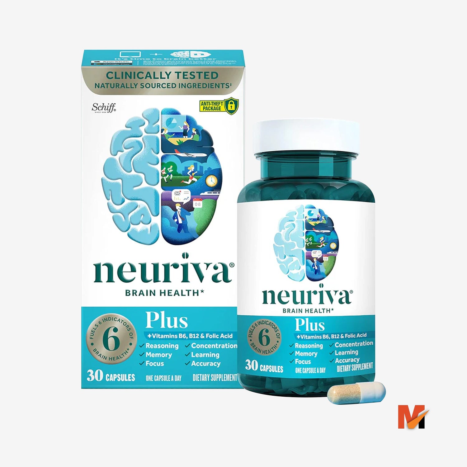 NEURIVA Plus Brain Supplement